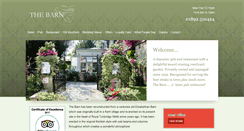 Desktop Screenshot of barn-pub-rest.co.uk